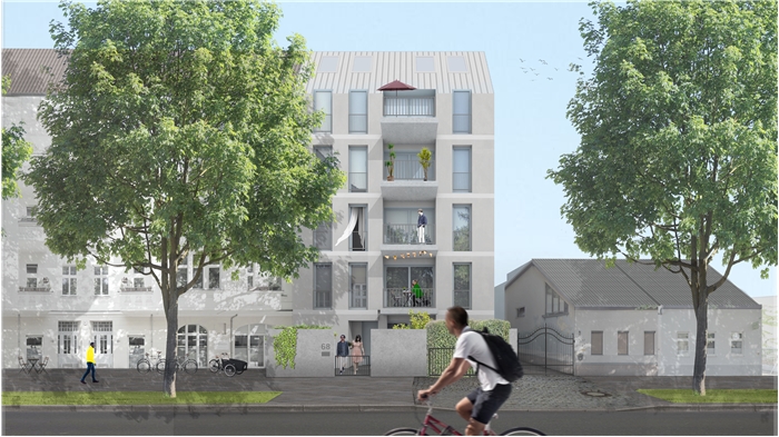 Straenansicht (Skizze)