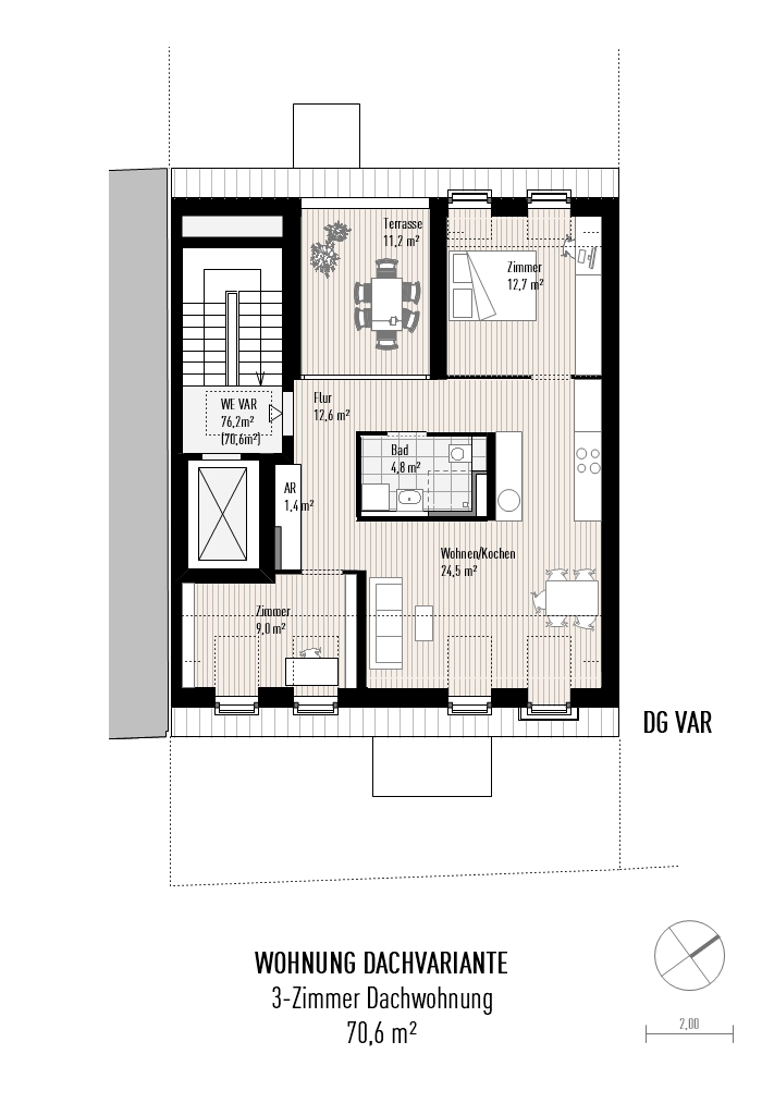 Wohnung 05 (Grundrivariante)
